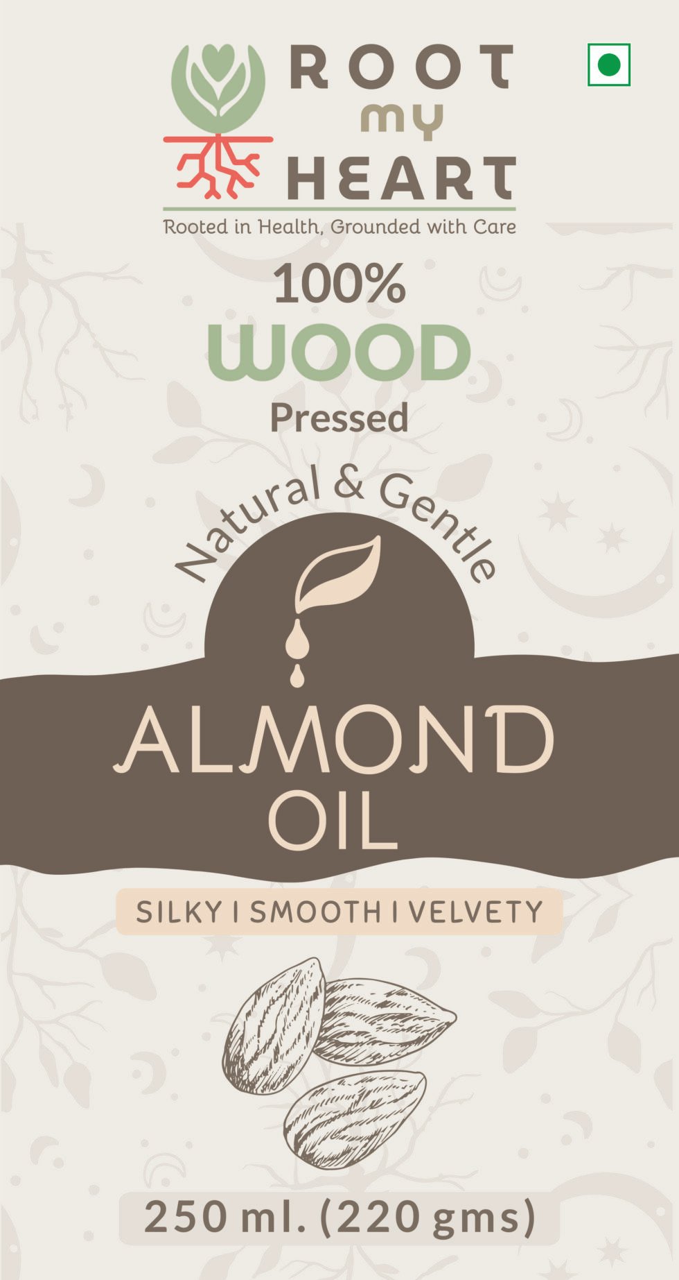 Pure Almond Wood Pressed Oil – Gentle, Light & Nutrient-Rich
