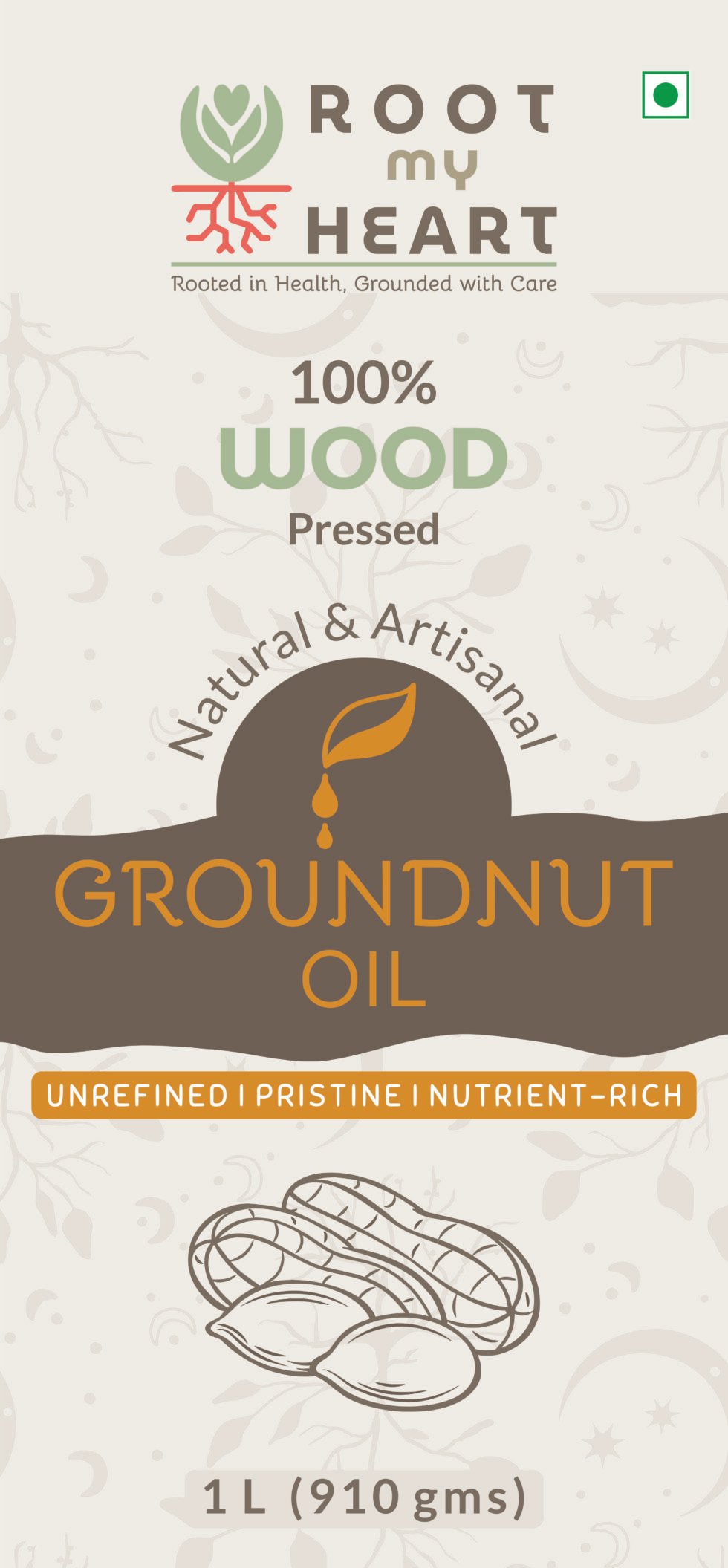 Premium Groundnut Wood Pressed Oil – Unrefined & Full of Goodness