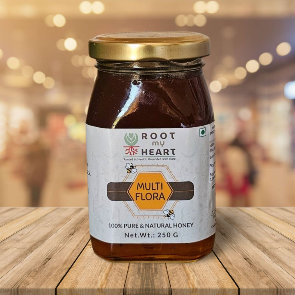 Pure Himalayan MultiFlora Honey – Rich & Naturally Sourced