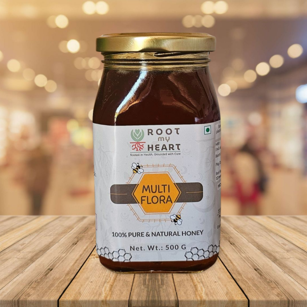Premium MultiFloral Honey – Sourced from Himalayan Wildflowers