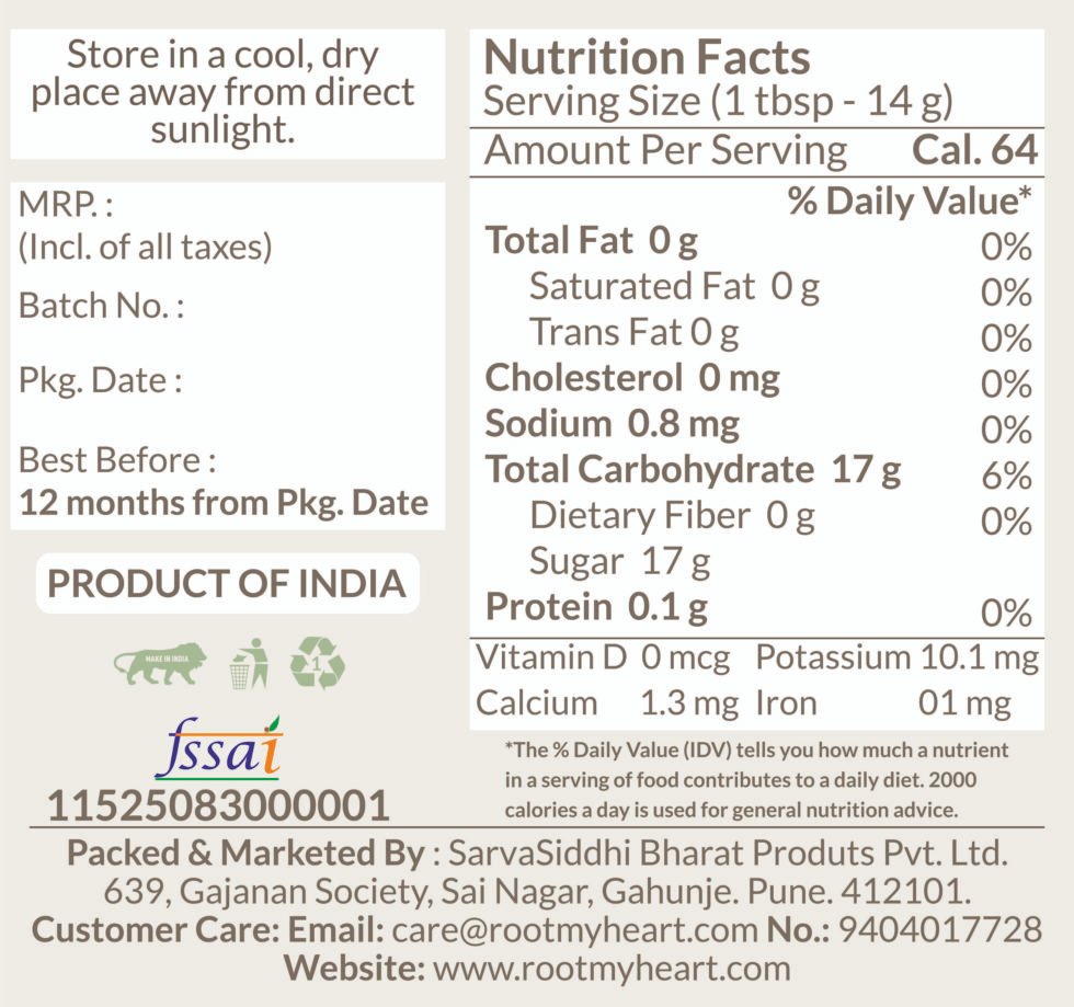Authentic Himalayan MultiFlora Honey – Perfect for Daily Use & Nutrition Facts